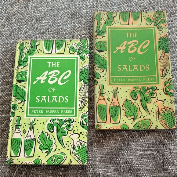 Vintage MCM Cookbook "The ABC of Salads" 1958 Good Condition - Picture 2 of 7
